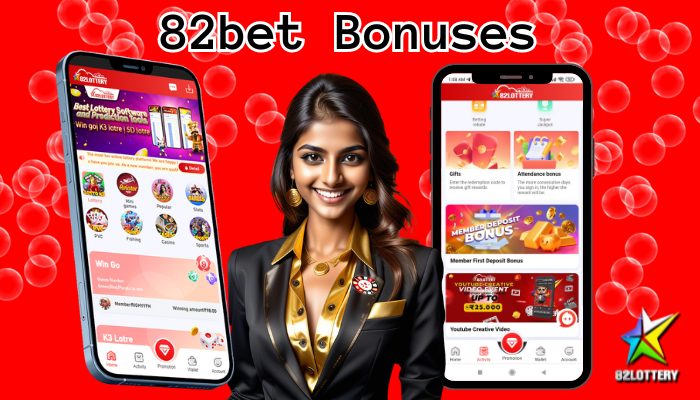 Bonuses and Promotions Offered by 82lottery
